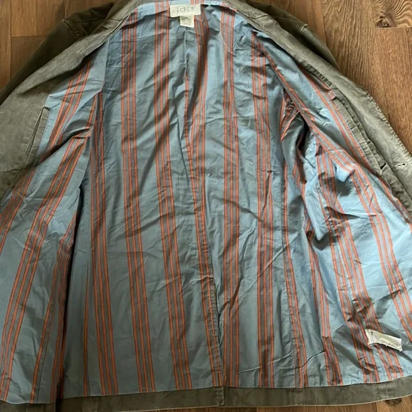 J. Crew Tan Corduroy Blazer Jacket Coat Size Medium - Picture 6 of 7